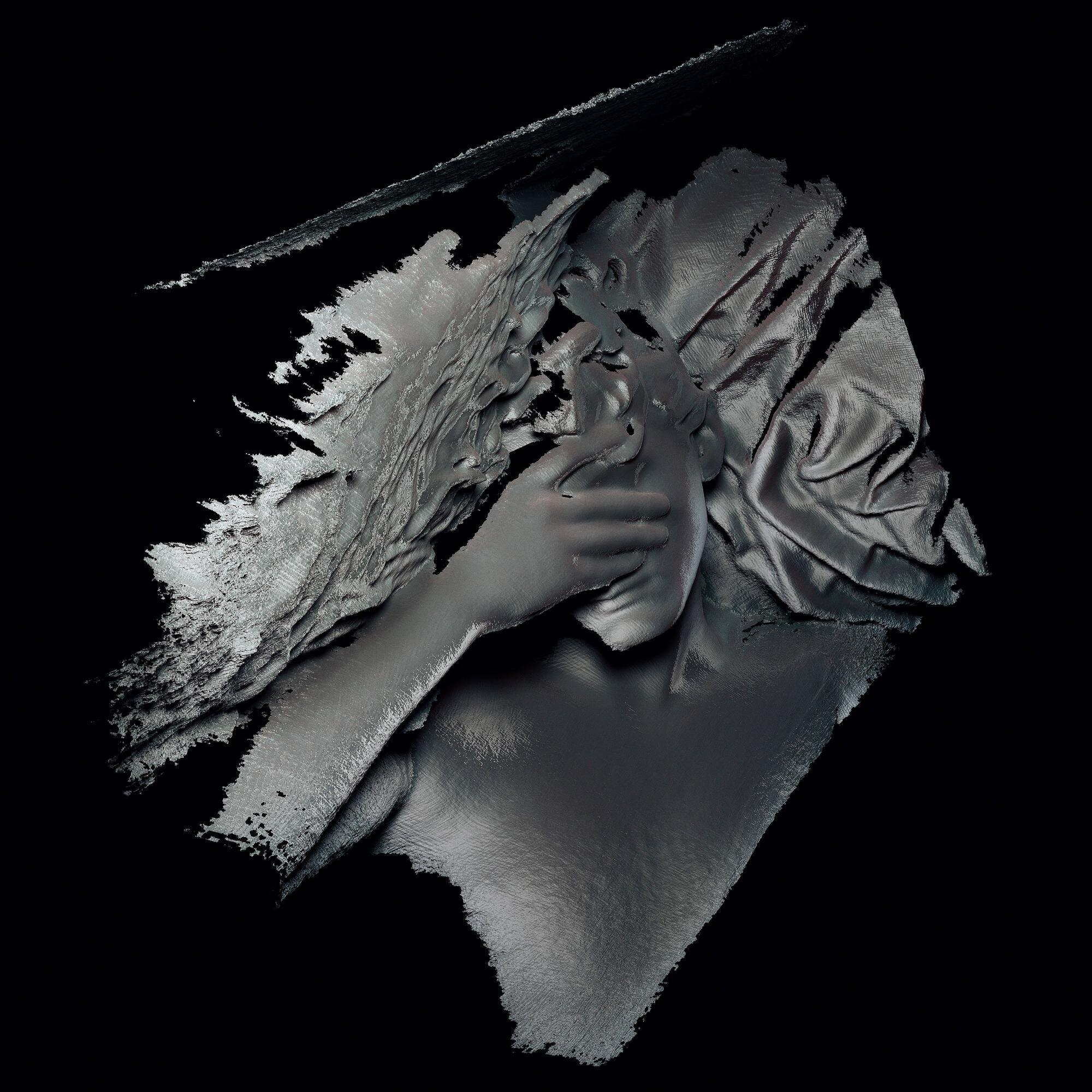 Point cloud hand mapping used to explore the gestural origins of the letter k