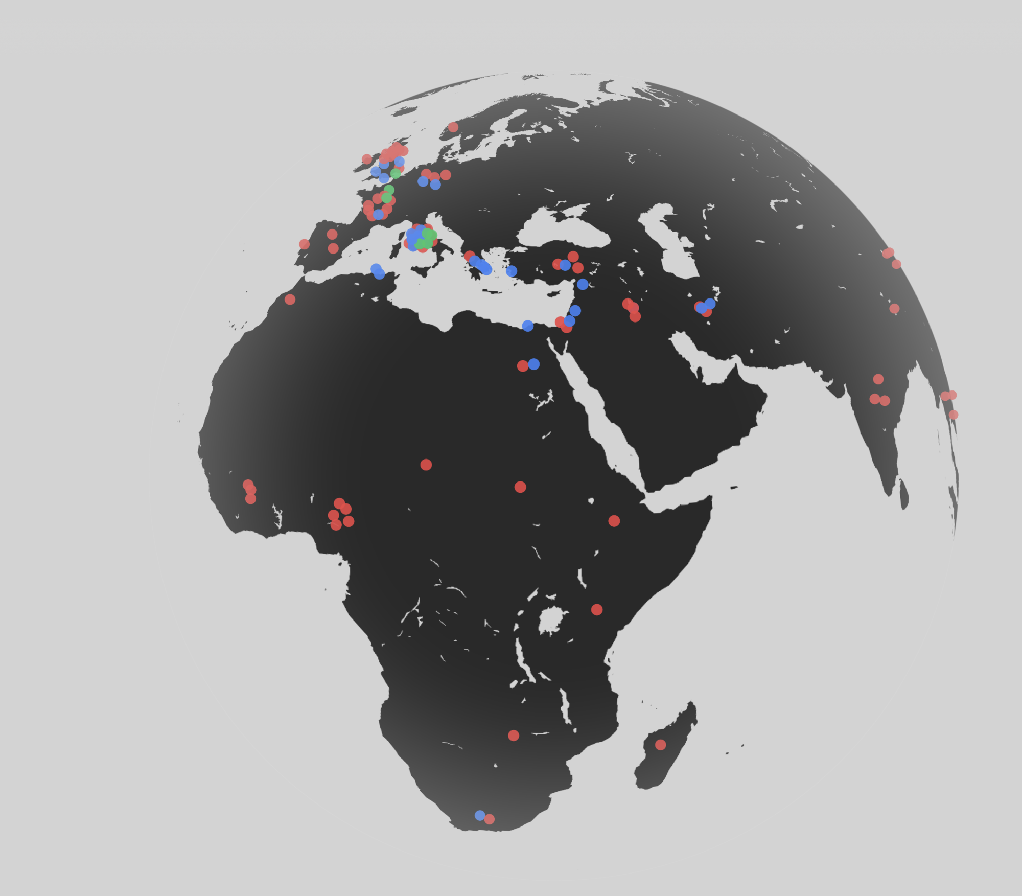 Dreams visualization — The Dream Atlas