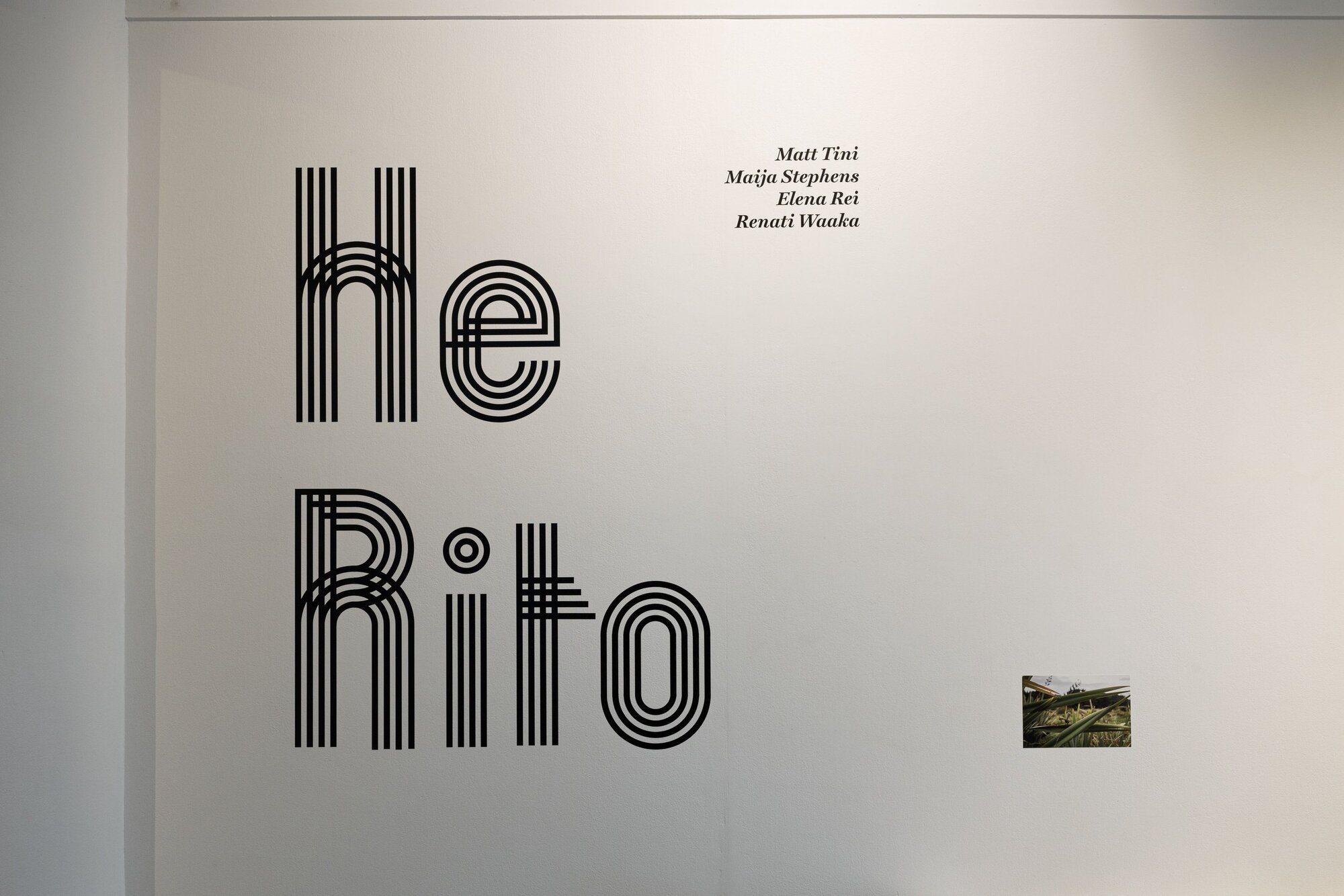 He Rito exhibition at Toi Poneke, Wellington