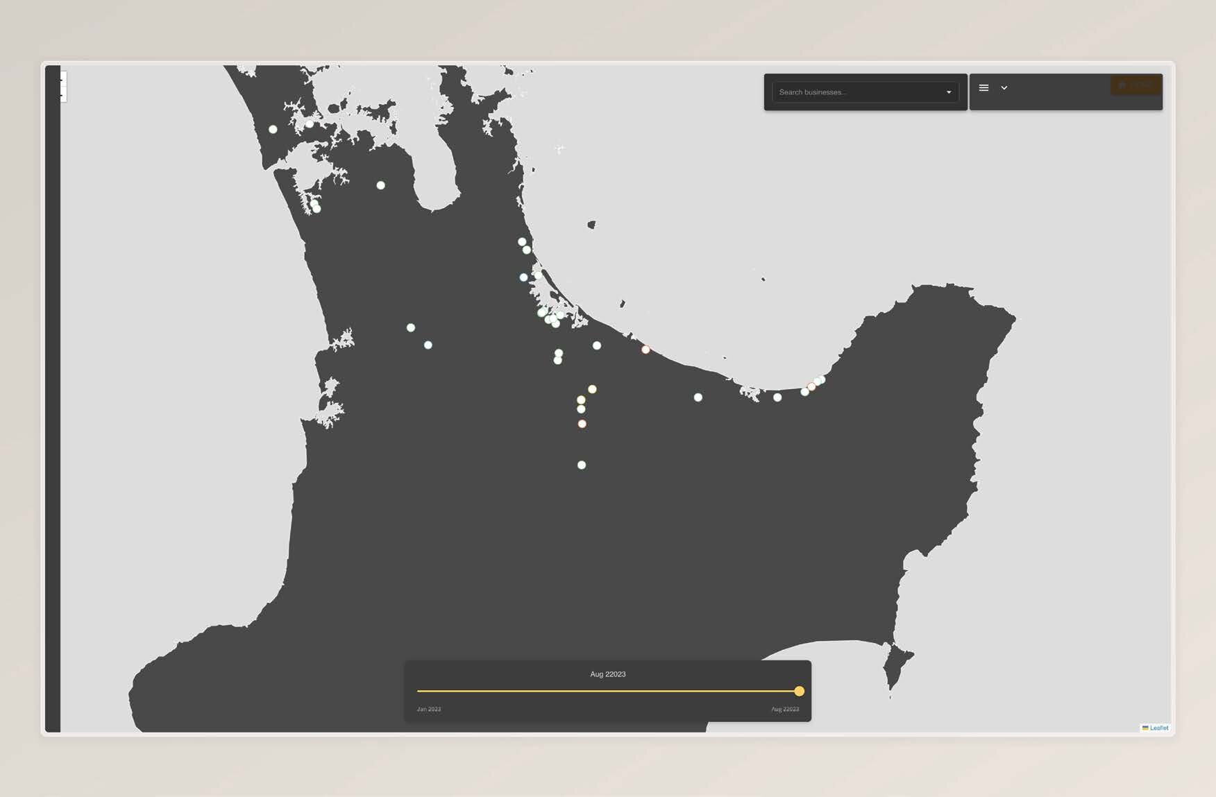 Detail view of mapping prototypes