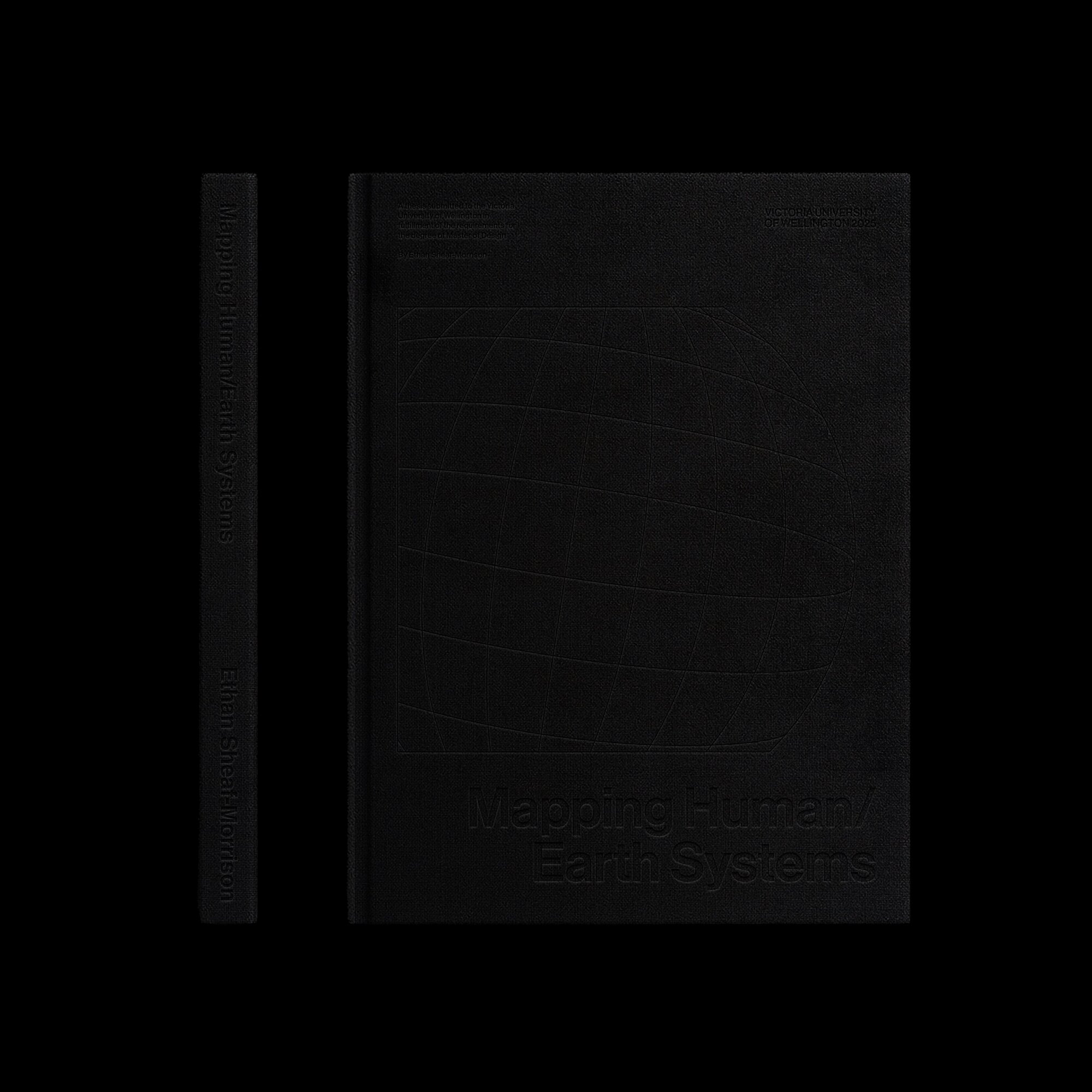 Thesis book cover: Mapping Human Earth Systems
