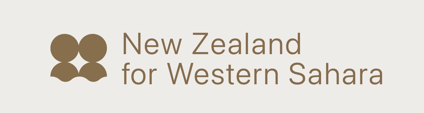 Branding and visual identity for New Zealand for Western Sahara