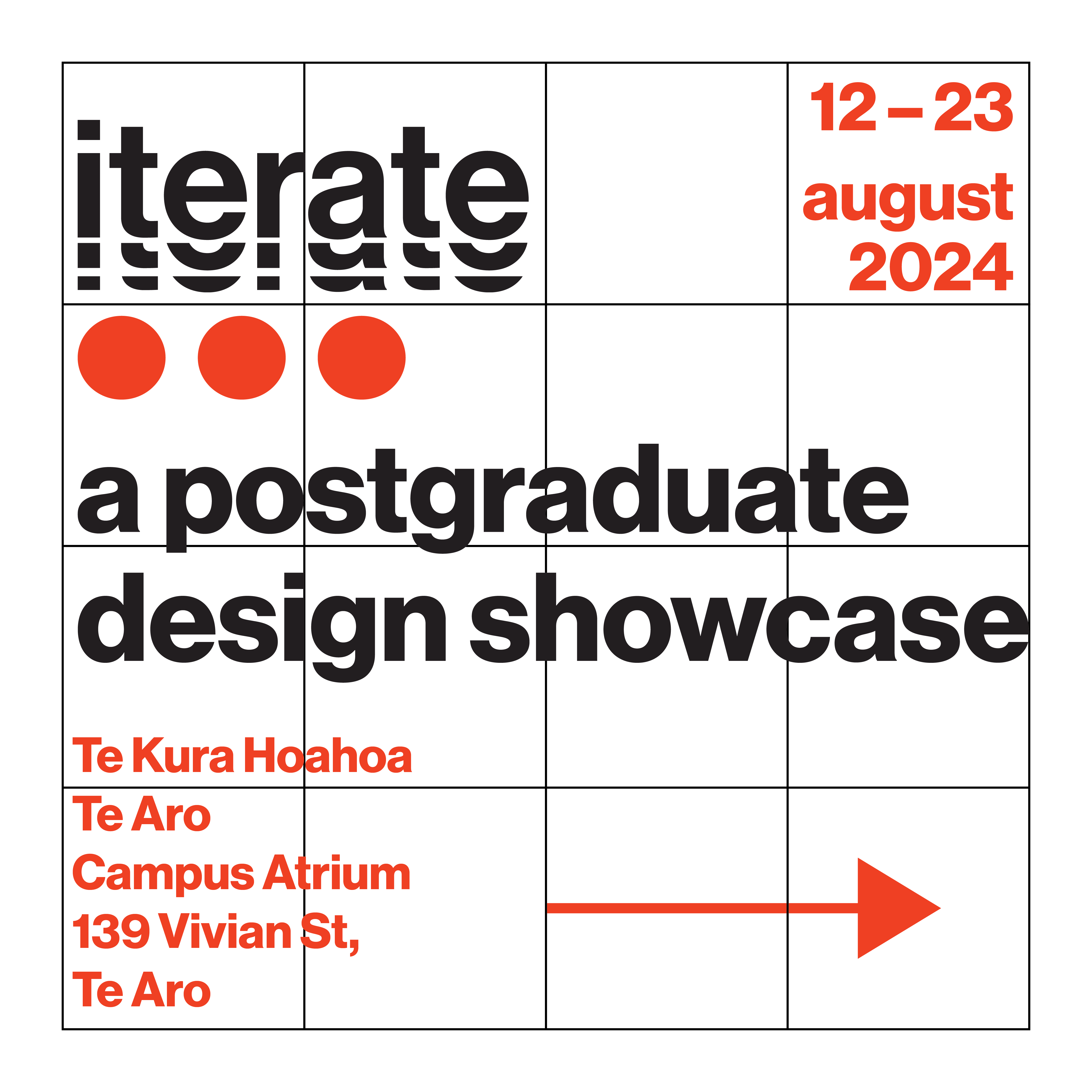 Iterate square info card — event details