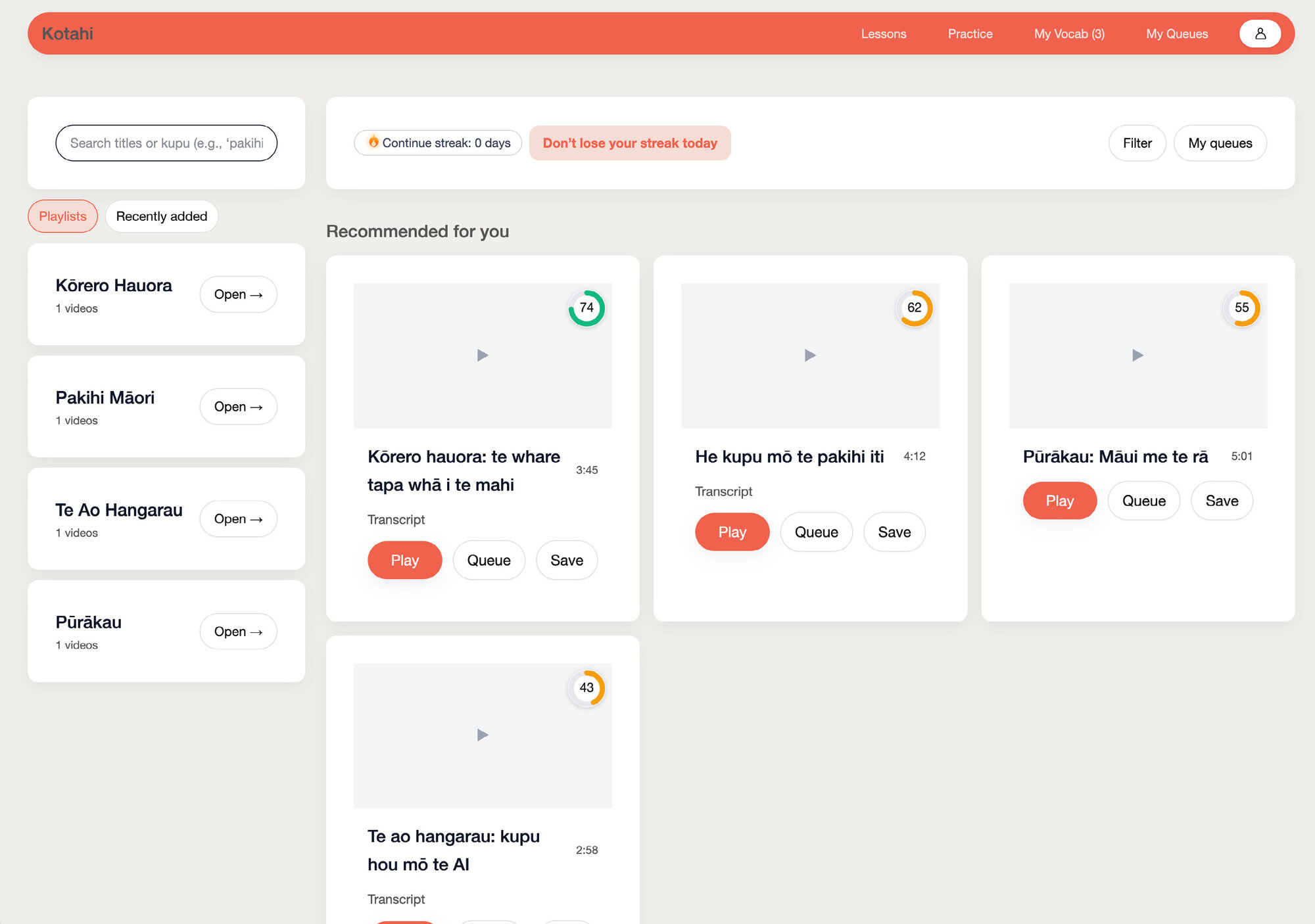 Tokotoko application interface showing story-driven learning design